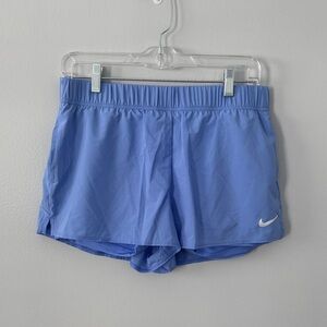 Nike Women's One Dri-FIT Ultra High-Waisted Brief-Lined Shorts. Gym Workout Sz M